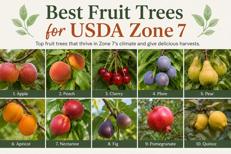Best Fruit Trees for Zone 7: A Complete Growing Guide