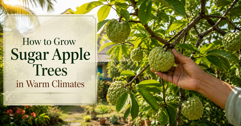 How to Grow Sugar Apple Trees in Warm Climates